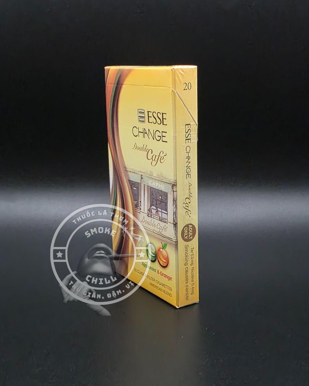 ESSE CHANGE DOUBLE CAFE APPLEMINT & ORANGE-duoc-ban-tai-THUỐC LÁ THƠM SMOKE & CHILL
