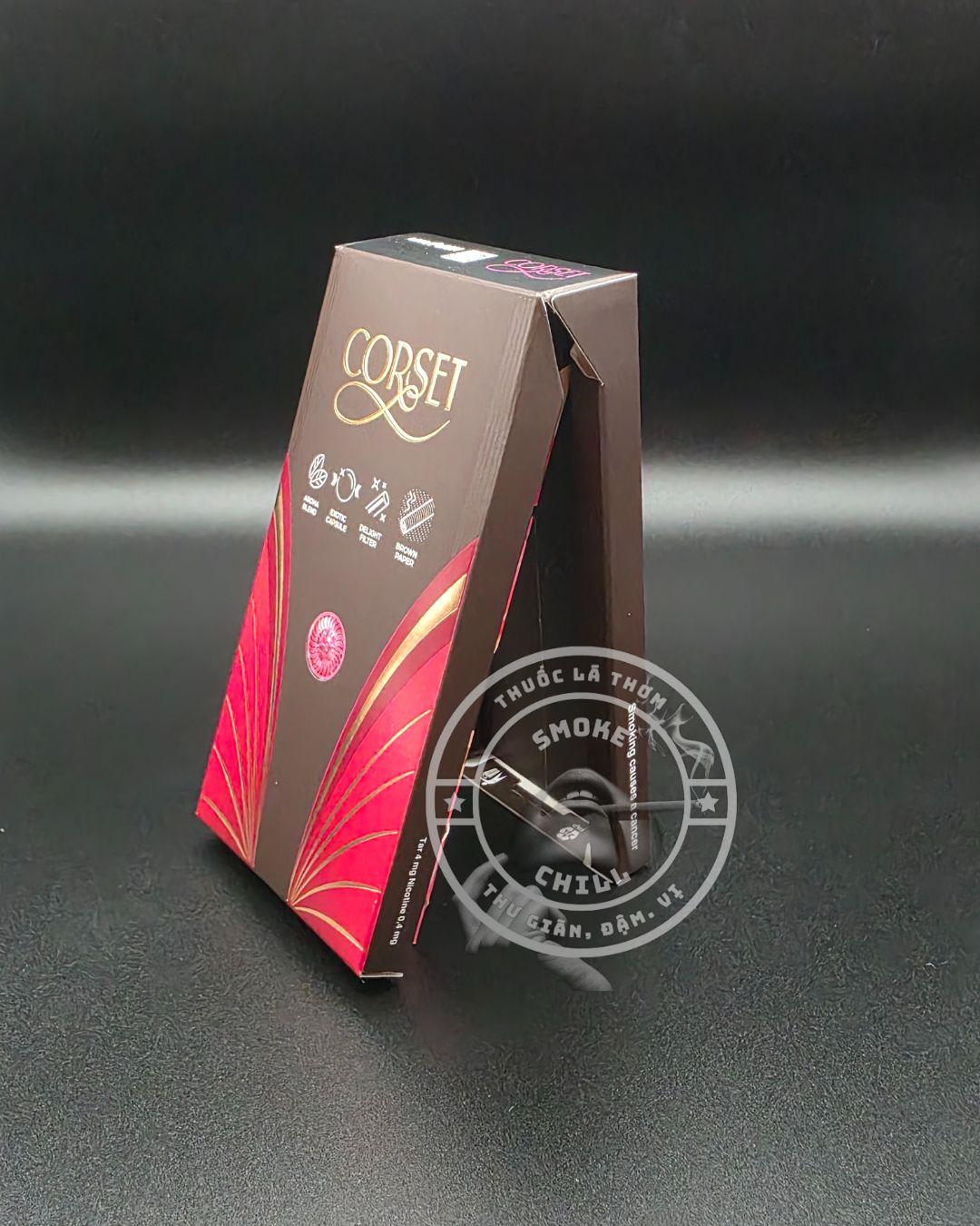 CORSET RED VELET-duoc-ban-tai-THUỐC LÁ THƠM SMOKE & CHILL