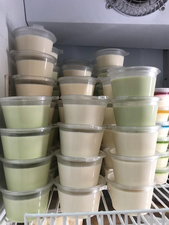 Tàu hủ singgapo-duoc-ban-tai-Yaourt phômai nhà làm -thủy