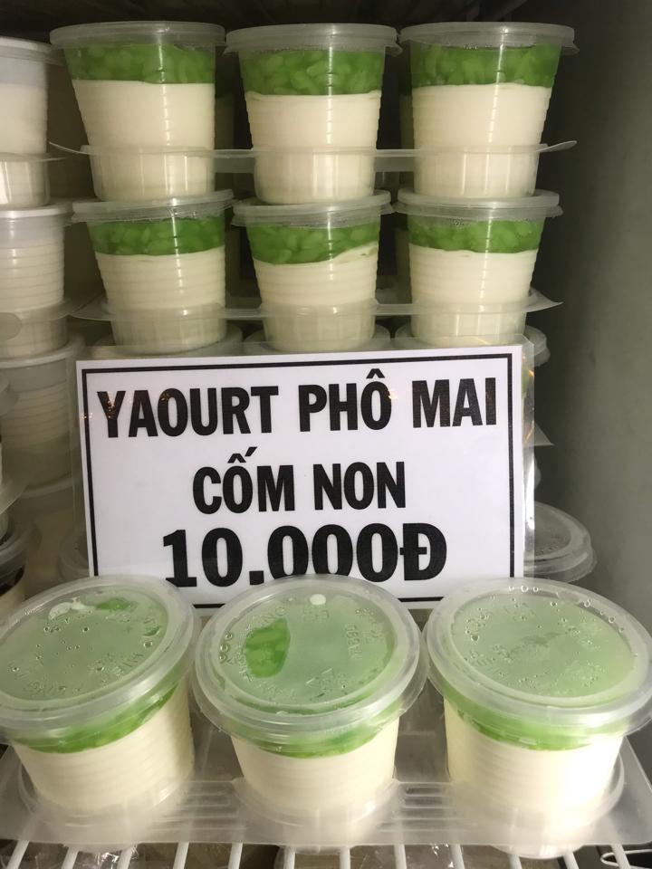 Yaourt Phômai cốm non-duoc-ban-tai-Yaourt phômai nhà làm -thủy