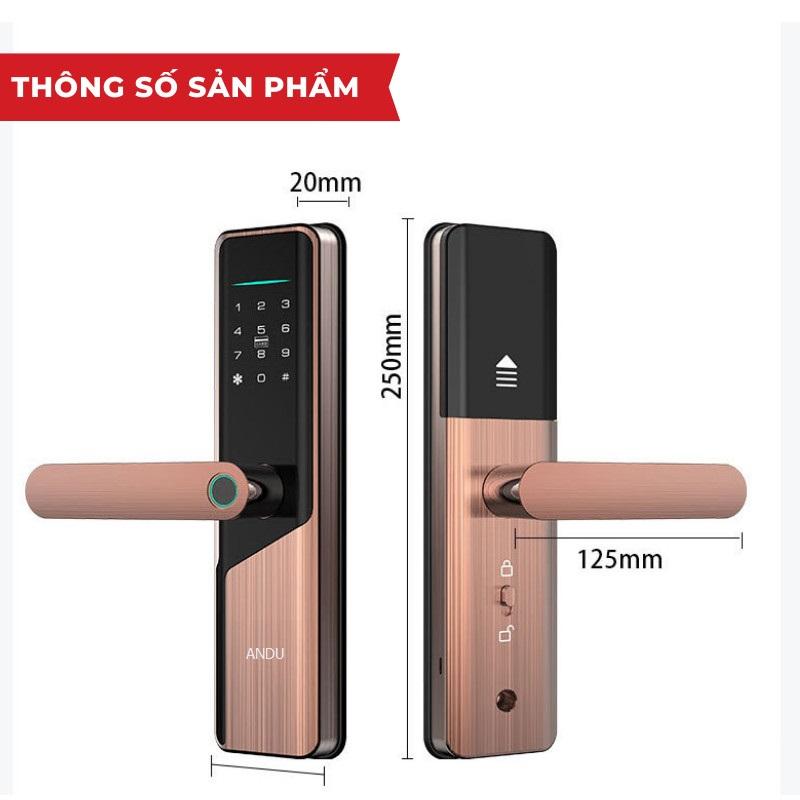 A229 khoá thông phòng cửa gỗ, nhựa-duoc-ban-tai-ANDU Hà Nội