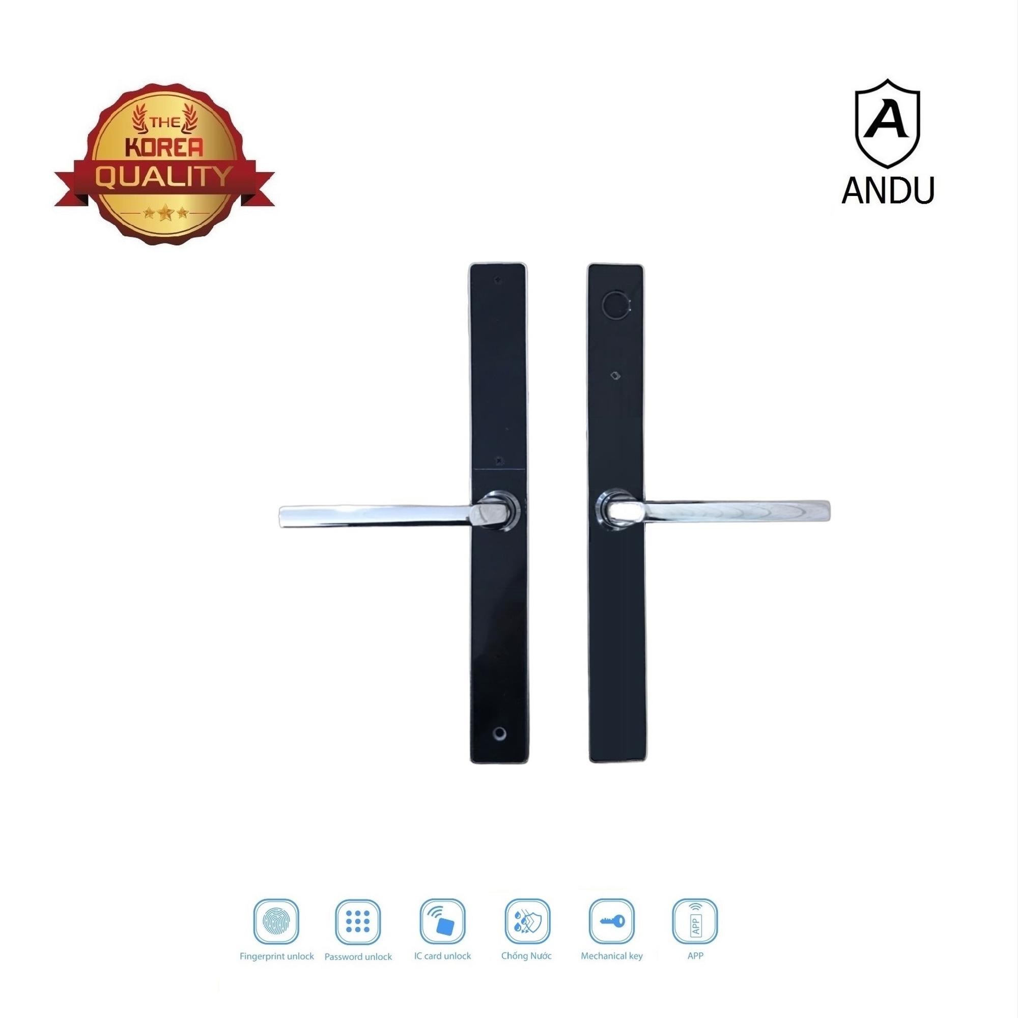Khoá vân tay cửa nhôm A112-duoc-ban-tai-ANDU HCM