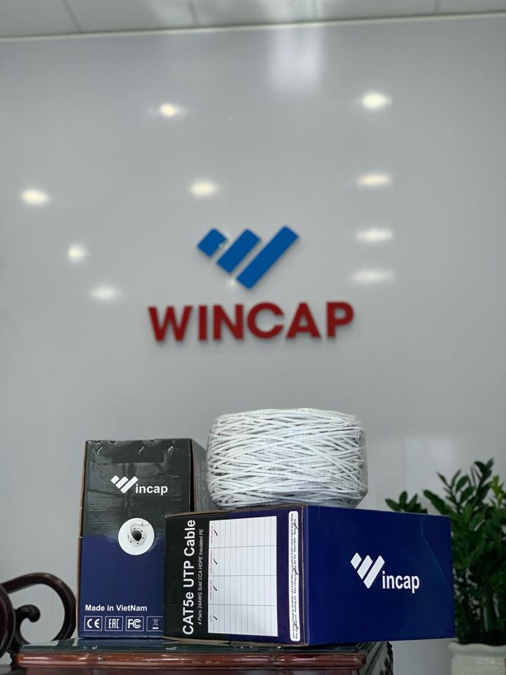 WINCAP DÂY CÁP MẠNG CAT5E UTP LÕI ĐỒNG 25AWG-duoc-ban-tai-MINH TRÍ COMPUTER