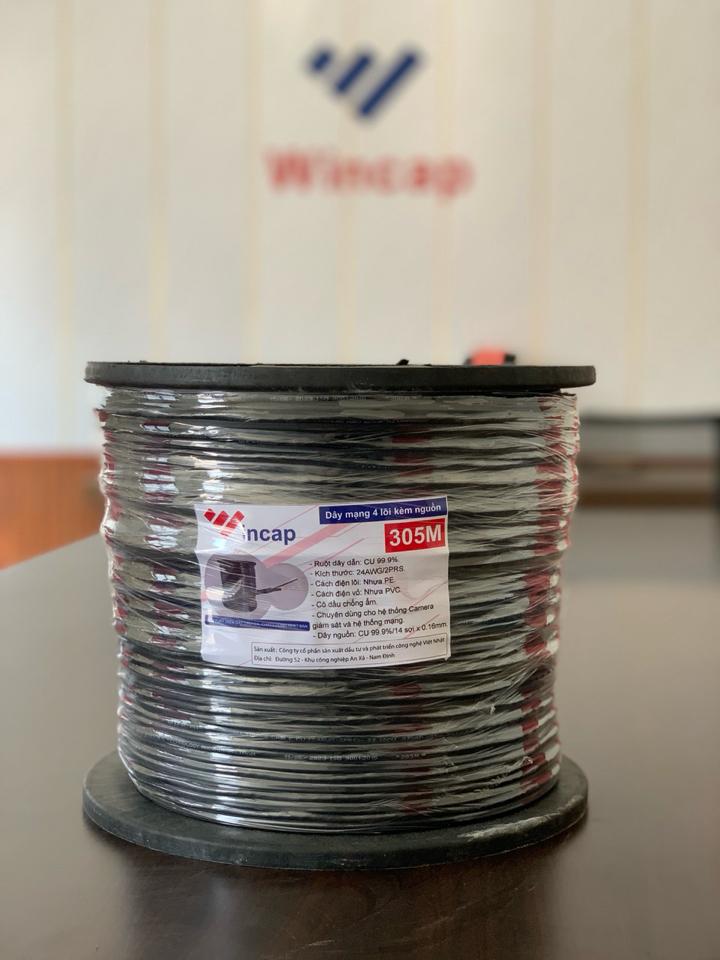 WINCAP DÂY CÁP MẠNG CAT3E OUTDOOR CCA 25AWG-duoc-ban-tai-MINH TRÍ COMPUTER