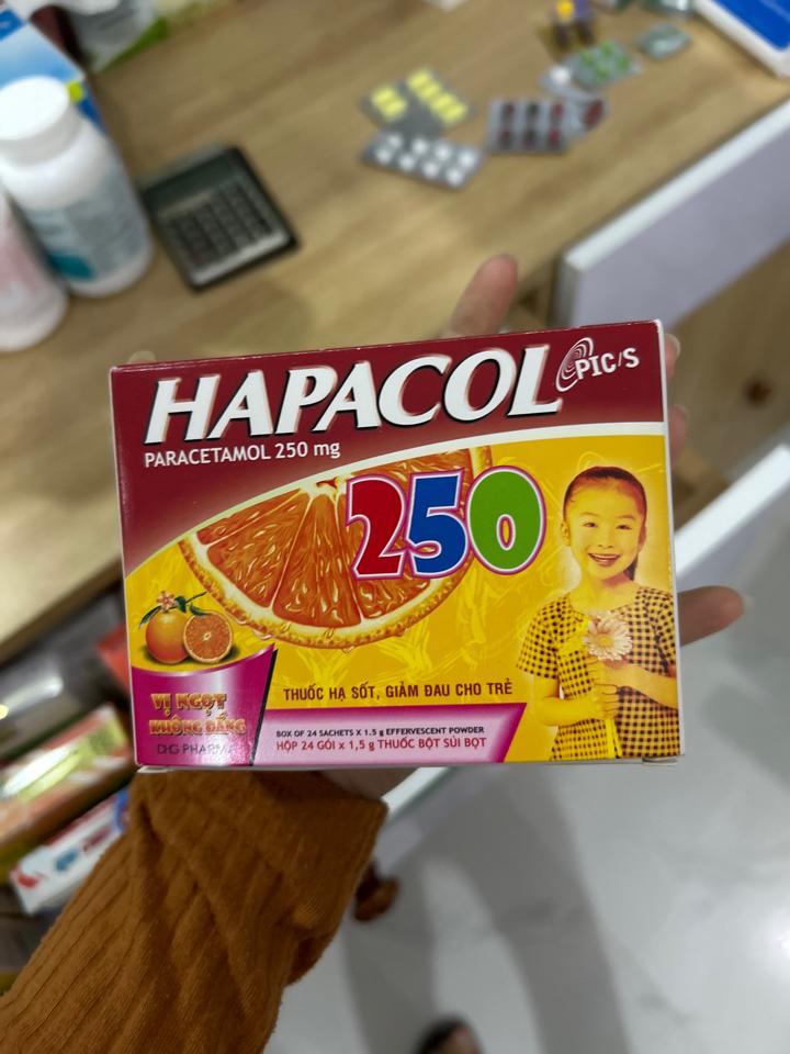 Hapacol 250-duoc-ban-tai-Quầy thuốc Phương Hảo