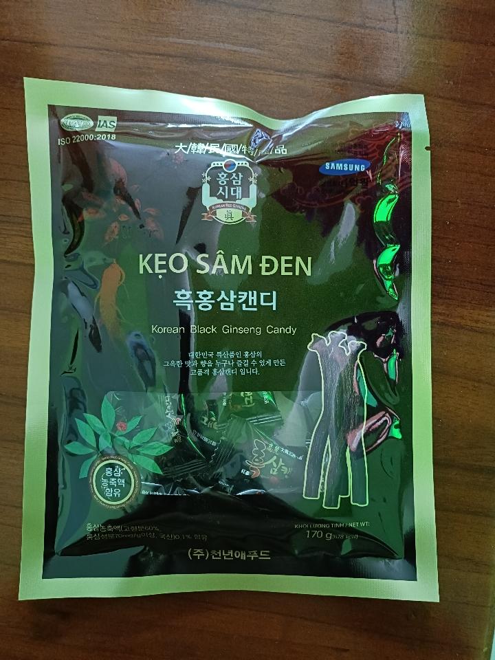 Kẹo sâm đen -duoc-ban-tai-Bách Hoá A Khở 