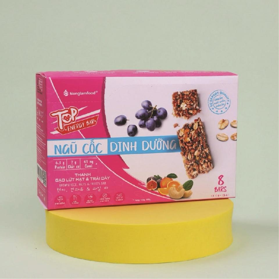 Thanh Gạo Lứt Hạt Và Trái Cây NLF Hộp 136g (DR0055-L01)-duoc-ban-tai-Minh Phát Emart