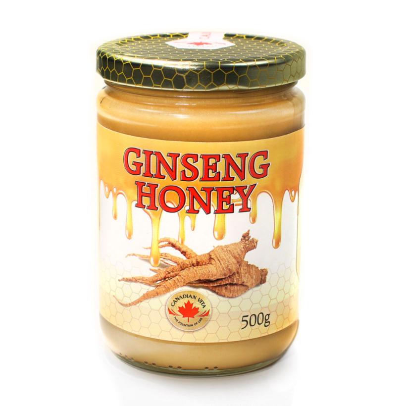 Mật Ong Nhân Sâm Canadian Vita Ginseng Honey (kèm túi) (DR0122-L01)-duoc-ban-tai-Minh Phát Emart