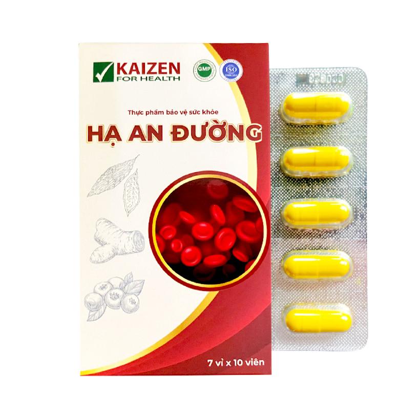 Thực phẩm bảo vệ sức khỏe Hạ An Đường - Viên uống hỗ trợ điều trị tiểu đường/ đái tháo đường (DR0142-L01)-duoc-ban-tai-Minh Phát Emart