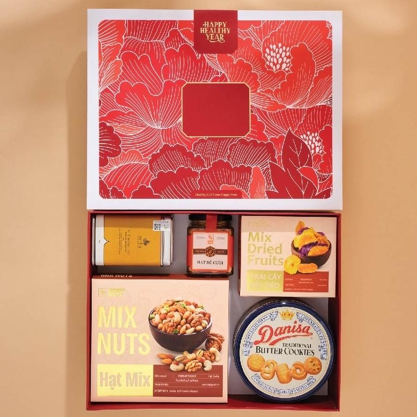 Hộp Quà Tết 2025 - Xuân Đong Đầy (kèm túi) (DR0096-L01)-duoc-ban-tai-Minh Phát Emart