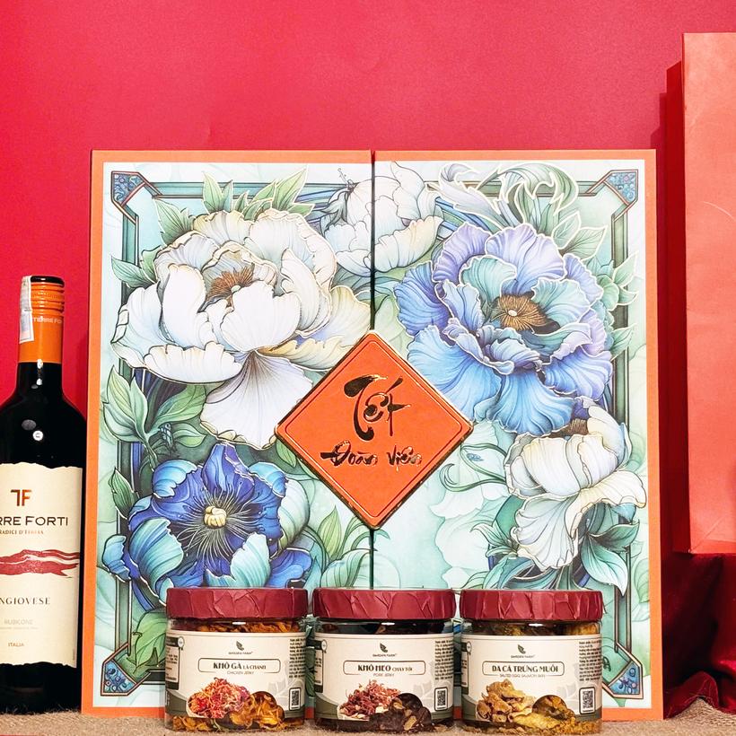 Hộp Quà Tết 2025 - Cao Cấp Đại Cát 01 (kèm túi) (DR0114-L01)-duoc-ban-tai-Minh Phát Emart