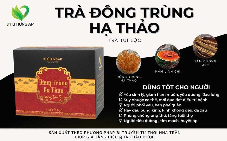 Trà túi lọc Đông Trùng Hạ Thảo (DR0101-L01)-duoc-ban-tai-Minh Phát Emart