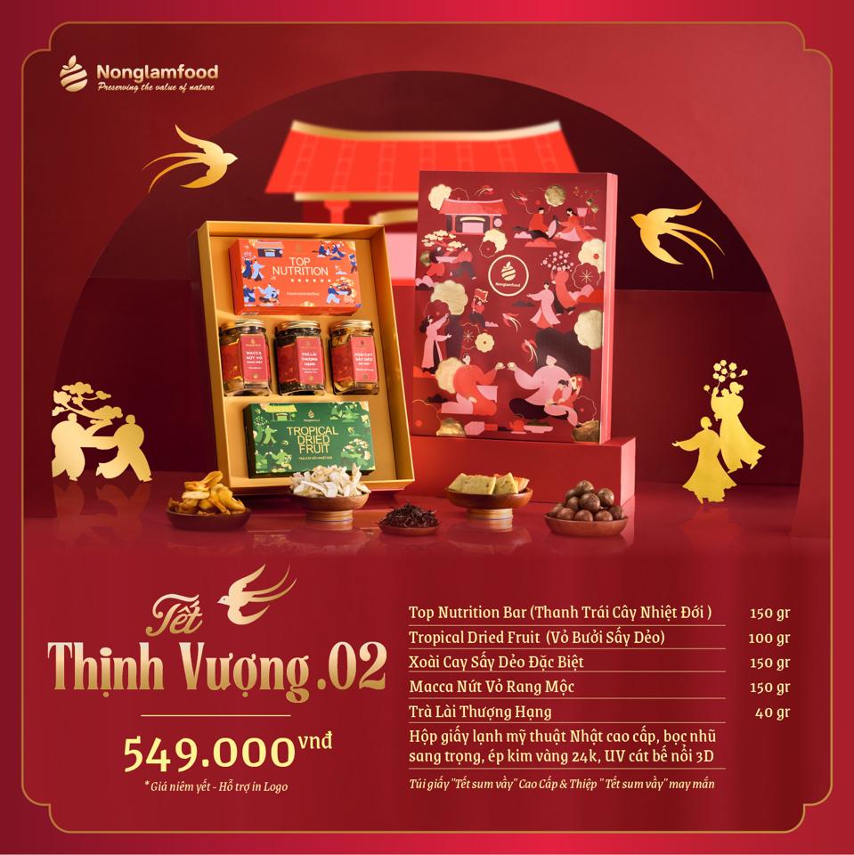 Hộp Quà Tết 2025- Tết Thịnh Vượng 02 (kèm túi) (DR0074-L01)-duoc-ban-tai-Minh Phát Emart