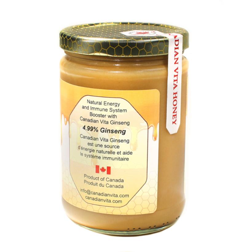 Mật Ong Nhân Sâm Canadian Vita Ginseng Honey (kèm túi) (DR0122-L01)-duoc-ban-tai-Minh Phát Emart