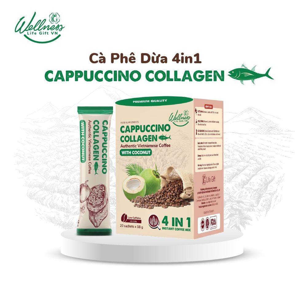 TPBS Cappuccino Collagen - Cà phê sức khỏe vị dừa collagen (DR0068-L01)-duoc-ban-tai-Minh Phát Emart