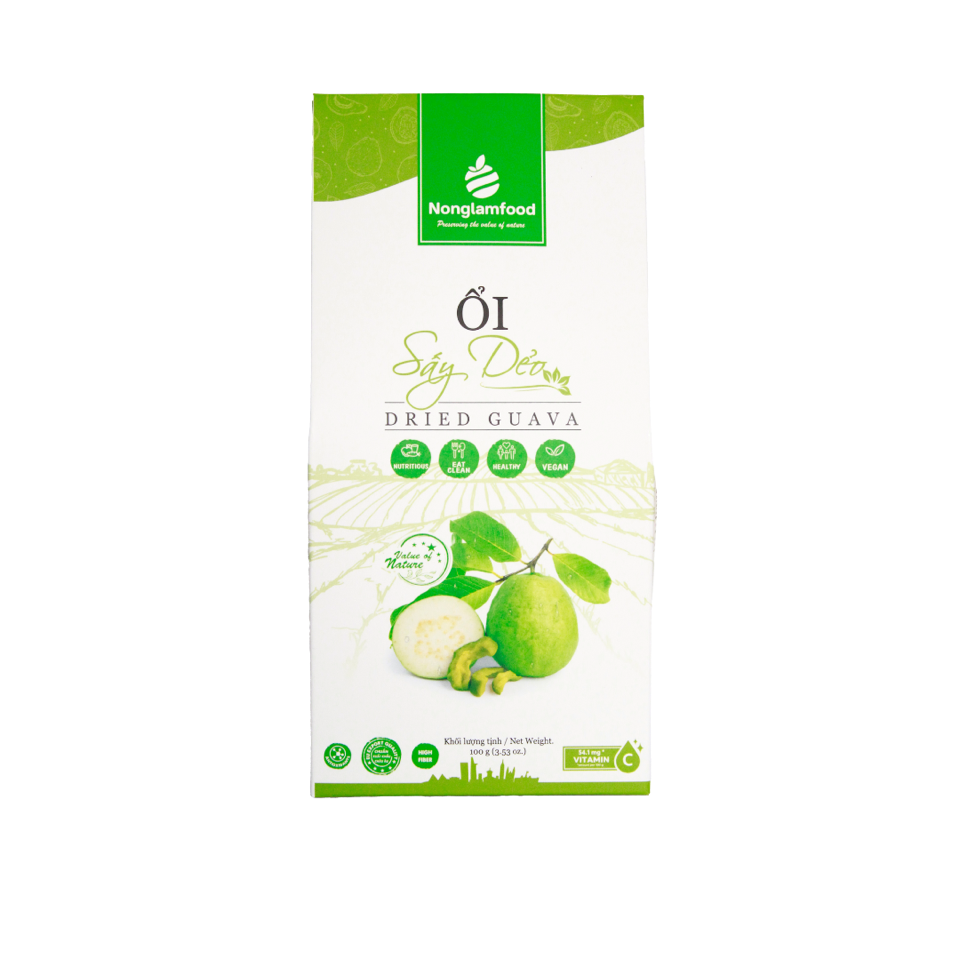Ổi Sấy Dẻo Nonglamfood Hộp 100g (DR0079-L01)-duoc-ban-tai-Minh Phát Emart