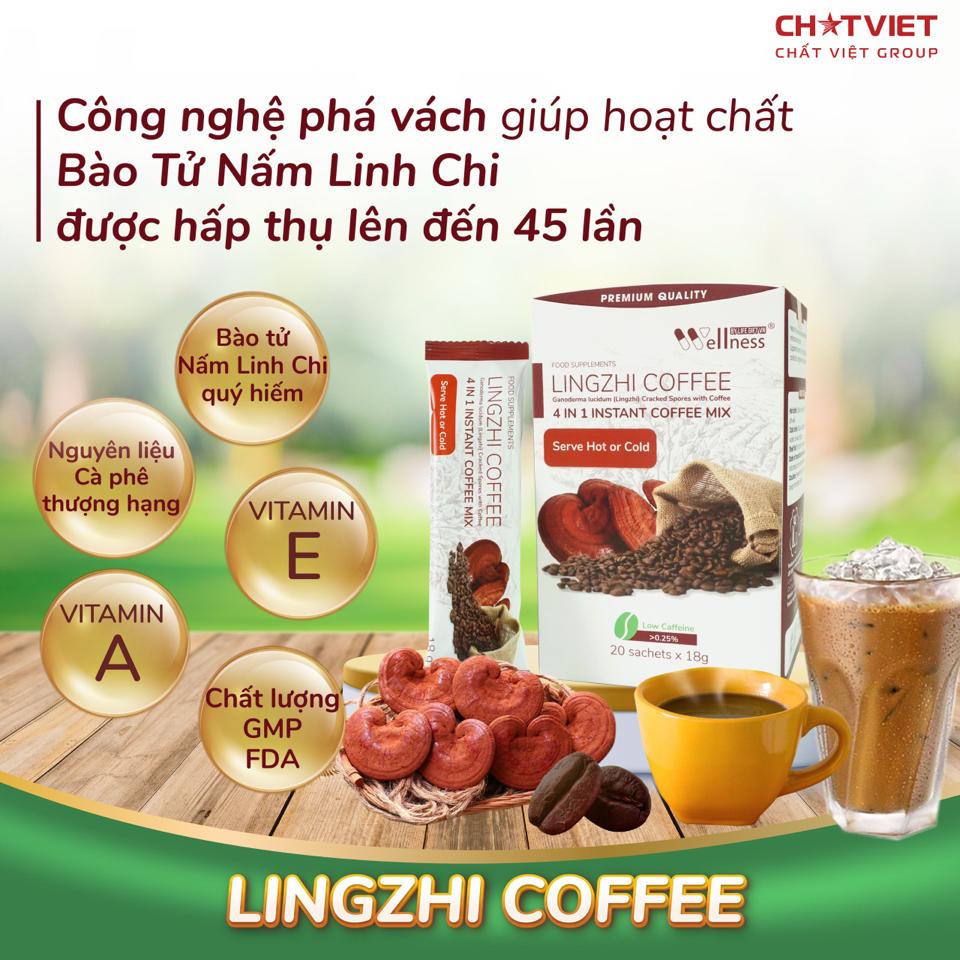 TPBS Lingzhi Coffee - Cà phê sức khỏe linh chi giúp tỉnh táo, hỗ trợ bảo vệ gan (DR0059-L01)-duoc-ban-tai-Minh Phát Emart