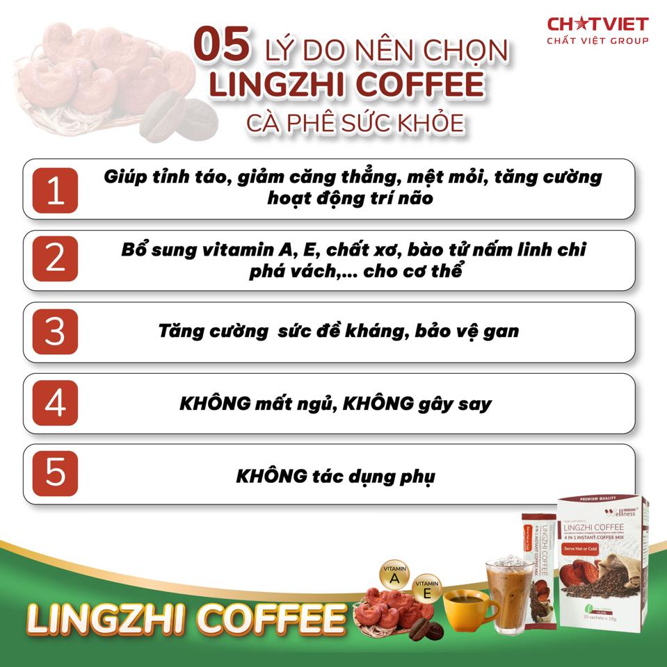 TPBS Lingzhi Coffee - Cà phê sức khỏe linh chi giúp tỉnh táo, hỗ trợ bảo vệ gan (DR0059-L01)-duoc-ban-tai-Minh Phát Emart