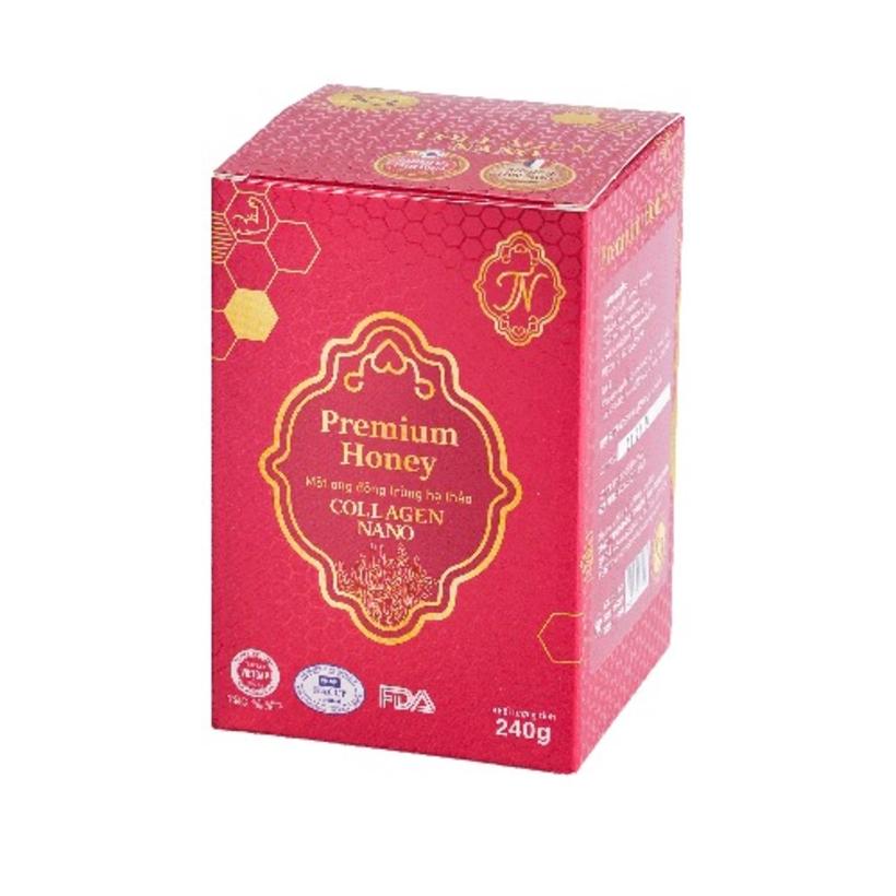 Mật ong đông trùng hạ thảo Collagen nano 240gr (DR0134-L01)-duoc-ban-tai-Minh Phát Emart