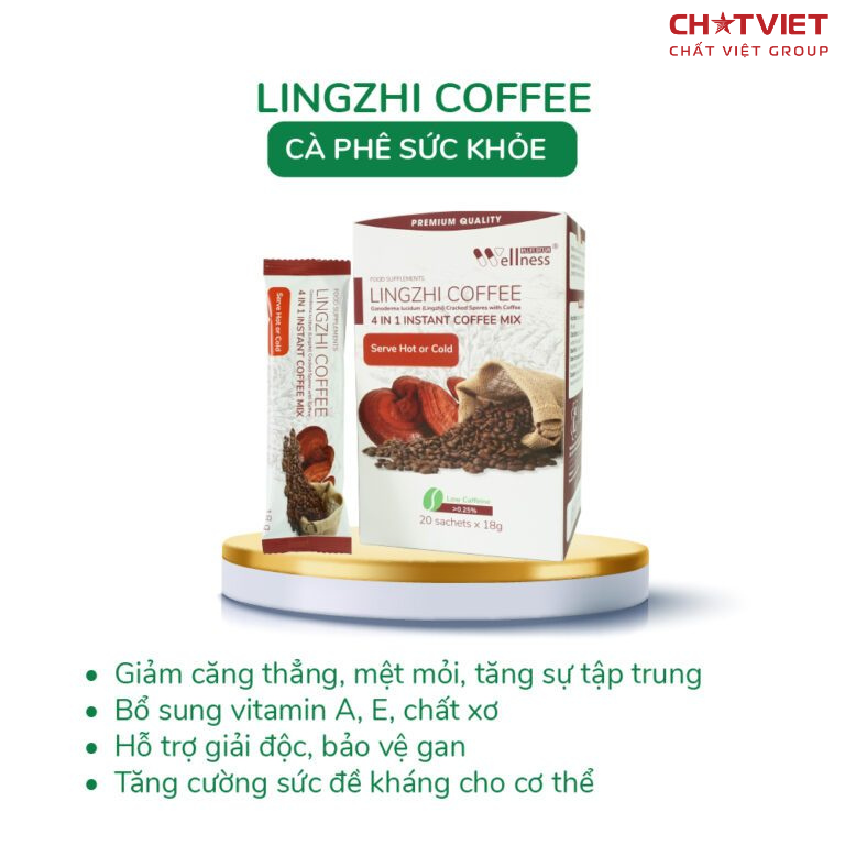 TPBS Lingzhi Coffee - Cà phê sức khỏe linh chi giúp tỉnh táo, hỗ trợ bảo vệ gan (DR0059-L01)-duoc-ban-tai-Minh Phát Emart