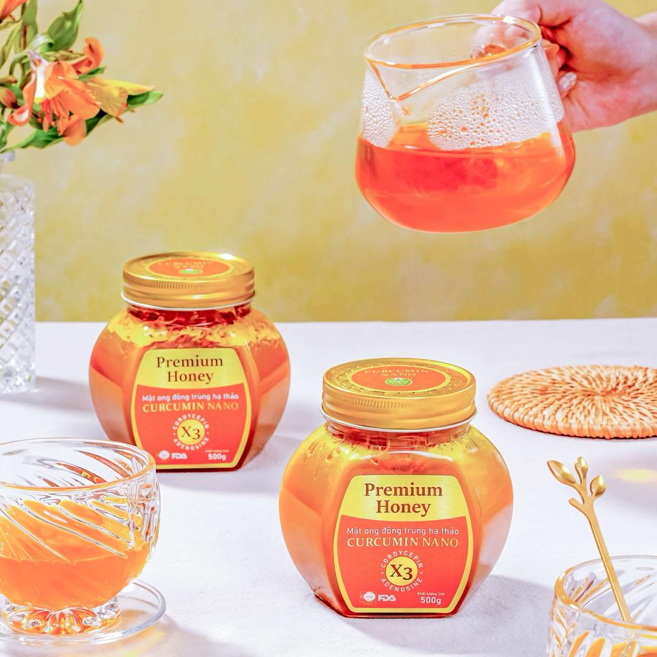 Mật ong đông trùng hạ thảo Curcumin Nano 500gr (DR0053-L01)-duoc-ban-tai-Minh Phát Emart