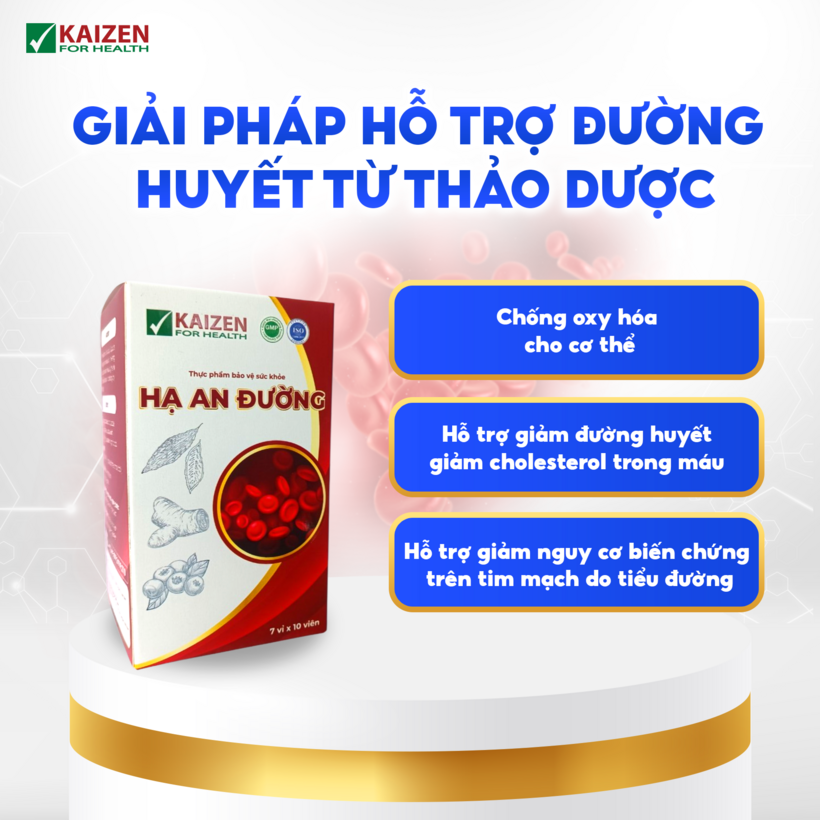 Thực phẩm bảo vệ sức khỏe Hạ An Đường - Viên uống hỗ trợ điều trị tiểu đường/ đái tháo đường (DR0142-L01)-duoc-ban-tai-Minh Phát Emart
