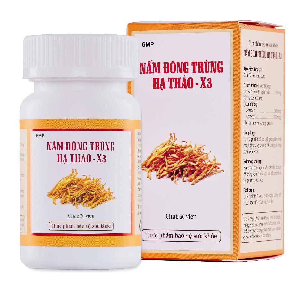 Thực phẩm bảo vệ sức khỏe nấm đông trùng hạ thảo - x3 (DR0137-L01)-duoc-ban-tai-Minh Phát Emart