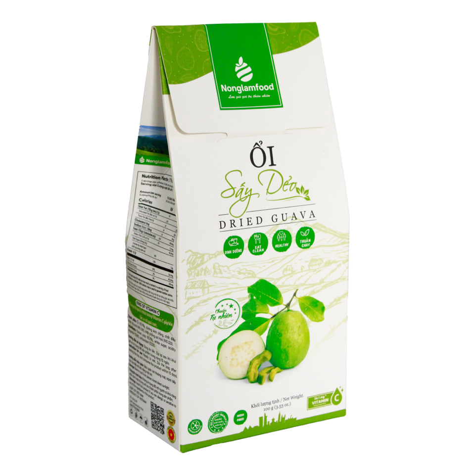 Ổi Sấy Dẻo Nonglamfood Hộp 100g (DR0079-L01)-duoc-ban-tai-Minh Phát Emart