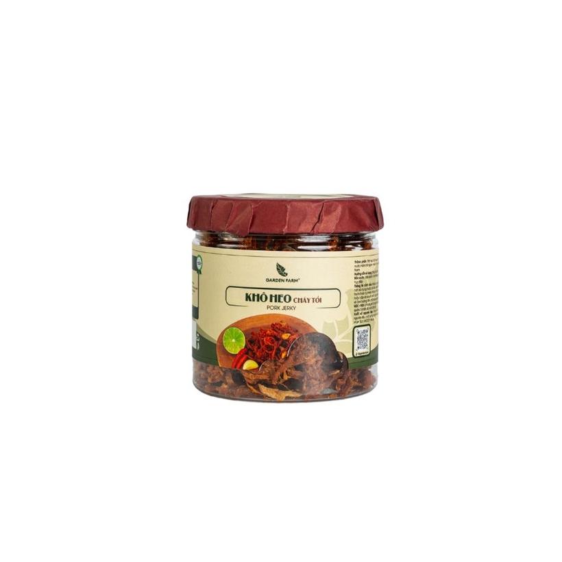 Khô heo cháy tỏi hũ 110g (DR0116-L01)-duoc-ban-tai-Minh Phát Emart