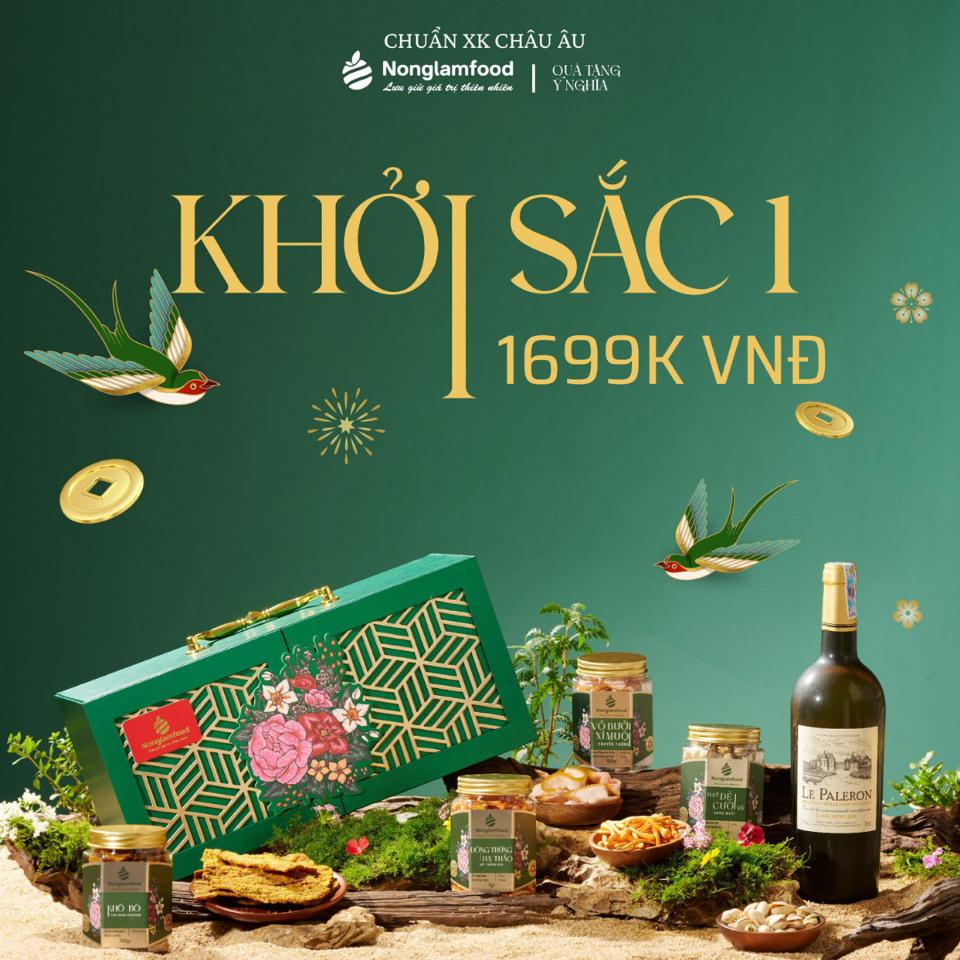 Hộp Quà Tết 2025 - Xuân Khởi Sắc 01 (kèm túi) (DR0076-L01)-duoc-ban-tai-Minh Phát Emart