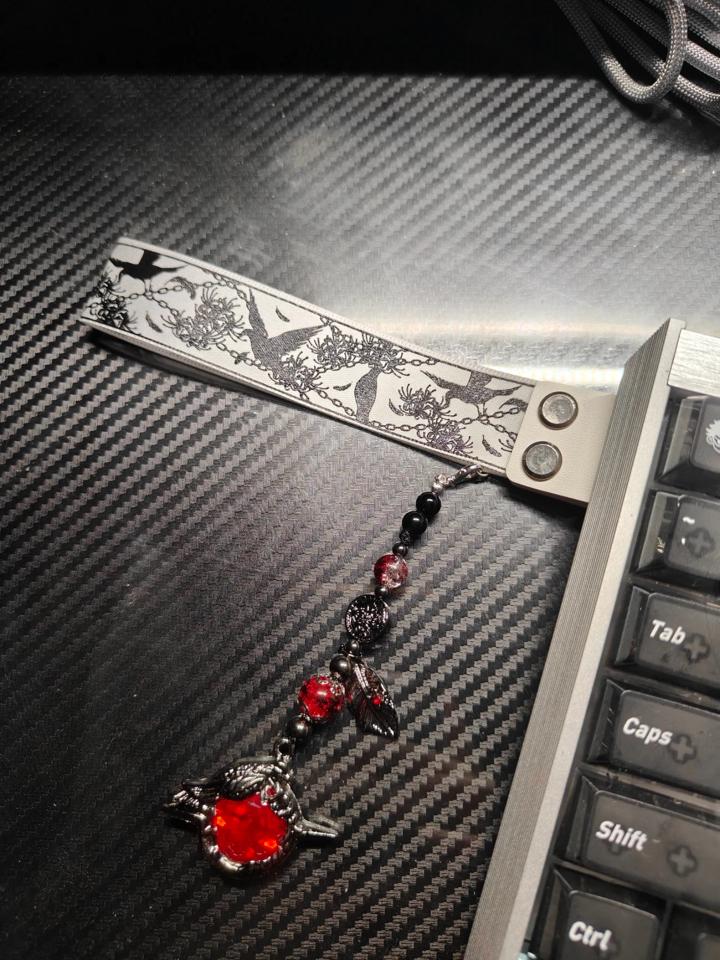 Dây đeo phím HE trắng ( quai trắng )-duoc-ban-tai-KA Studio Q7