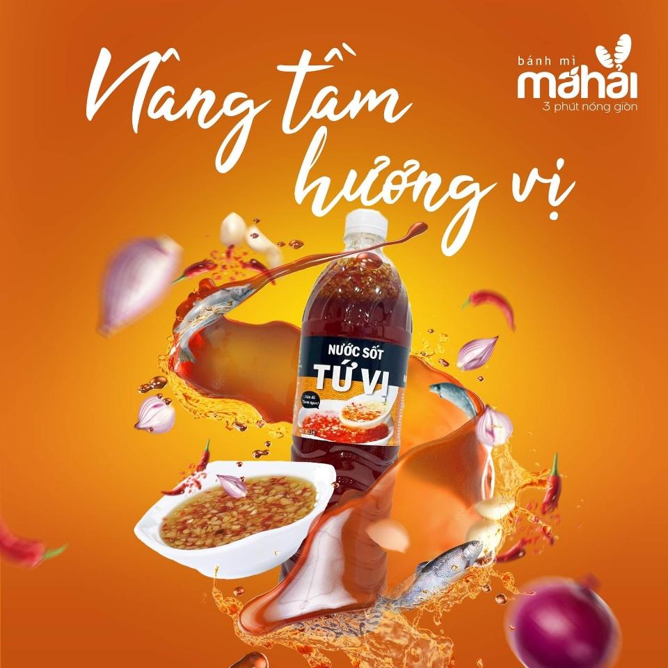 Nước sốt Tứ Vị Má Hải-duoc-ban-tai-Bánh Mì Má Hải - An Nhơn