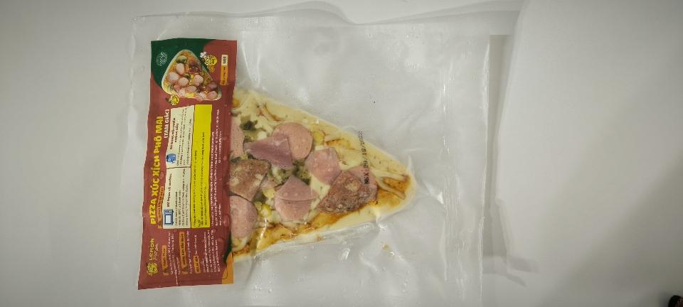 Không nướng - Pizza xúc xích phô mai-duoc-ban-tai-Bánh Mì Má Hải - An Nhơn