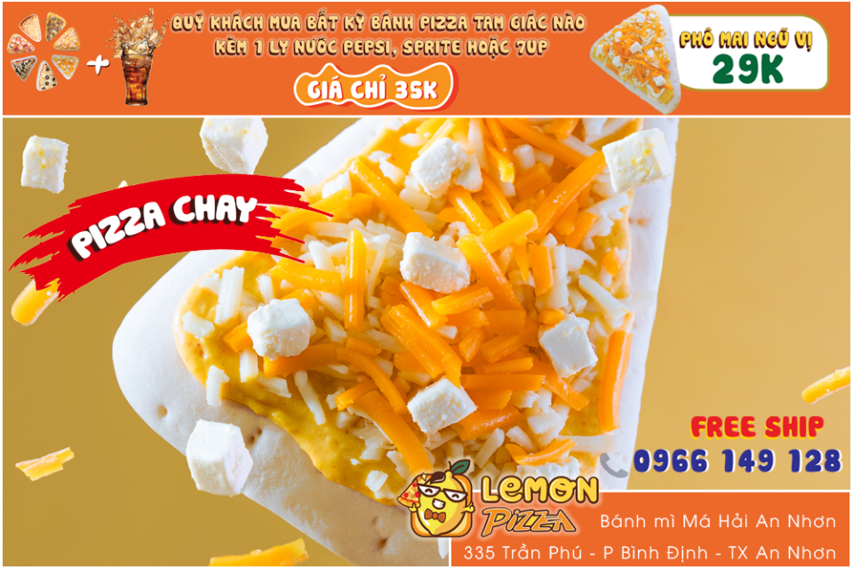 Pizza TG phô mai ngũ vị-duoc-ban-tai-Bánh Mì Má Hải - An Nhơn