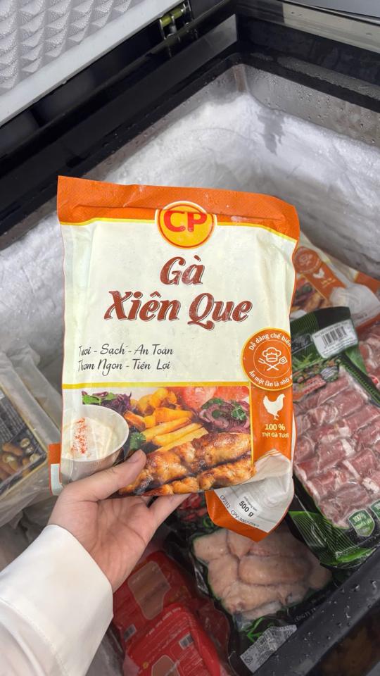 Gà xiên que CP 500g -duoc-ban-tai-Happy Tổng Kho