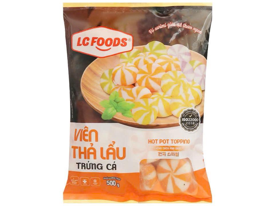 Viên thả lẩu trứng cá 500g-duoc-ban-tai-Happy Tổng Kho