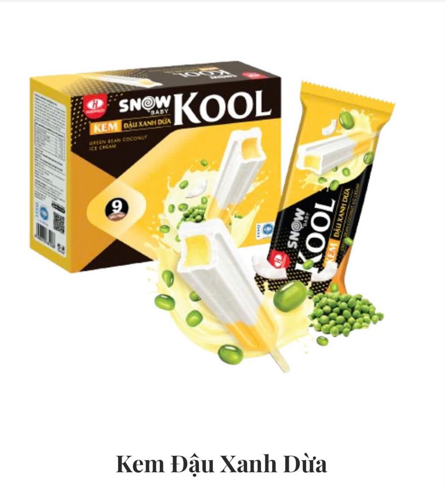 Kem đậu xanh dừa Kool-duoc-ban-tai-Happy Tổng Kho