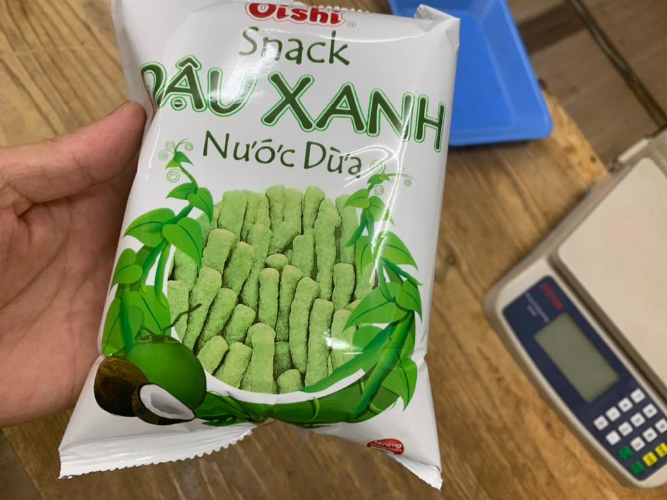 BimBim oishi đậu xanh dừa-duoc-ban-tai-XUÂN SHOP VIỆT NHẬT - SMILE MART HIGASHIMATSUYAMA