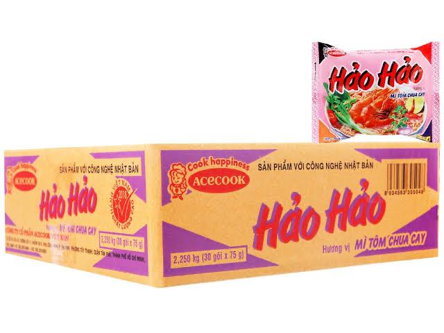 Mì hảo hảo(thùng)-duoc-ban-tai-XUÂN SHOP VIỆT NHẬT - SMILE MART HIGASHIMATSUYAMA