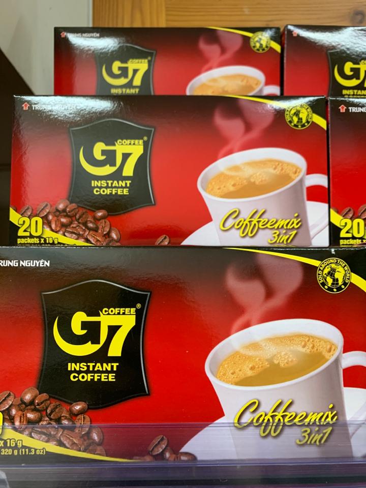 Cafe G7-duoc-ban-tai-XUÂN SHOP VIỆT NHẬT - SMILE MART HIGASHIMATSUYAMA