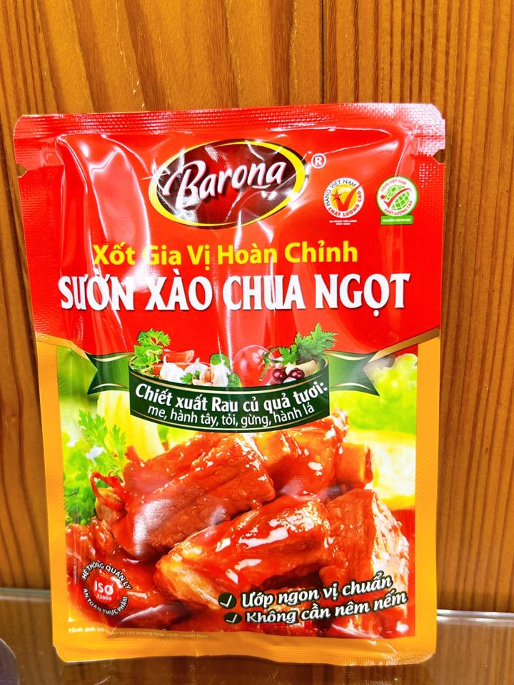 Gia vị sườn xào chua ngọt-duoc-ban-tai-XUÂN SHOP VIỆT NHẬT - SMILE MART HIGASHIMATSUYAMA