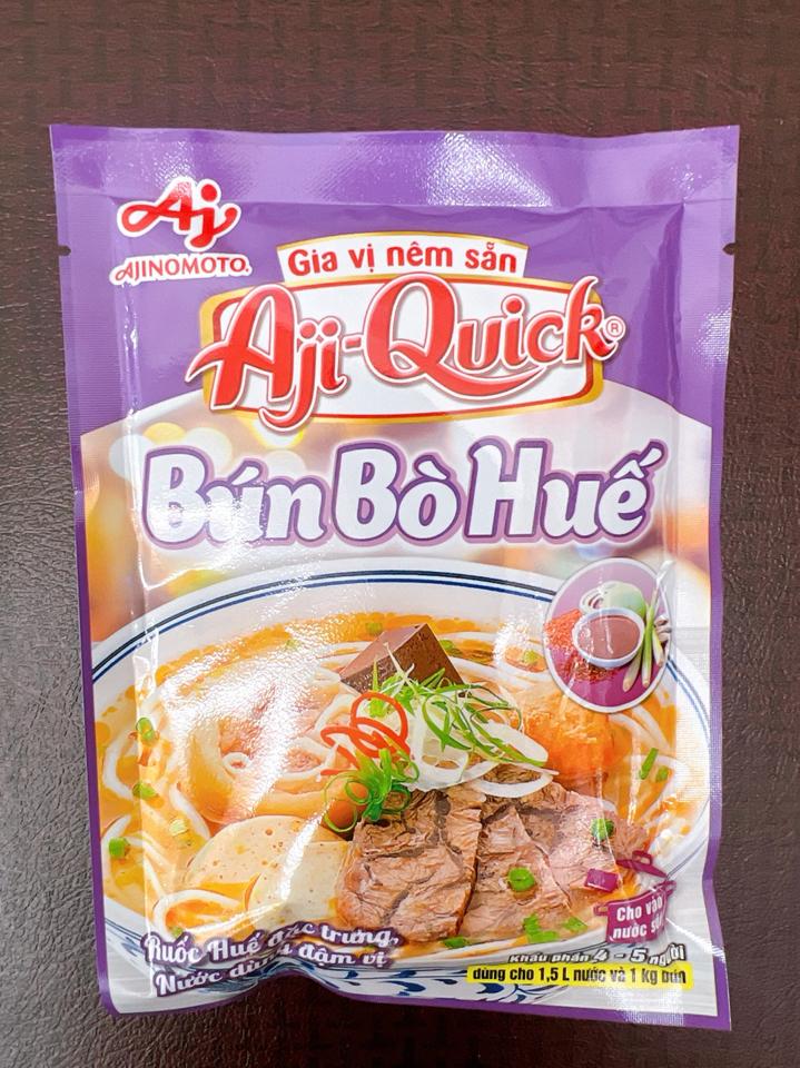Gia vị nêm sẵn Bún bò Huế ( Ajiquick )-duoc-ban-tai-XUÂN SHOP VIỆT NHẬT - SMILE MART HIGASHIMATSUYAMA