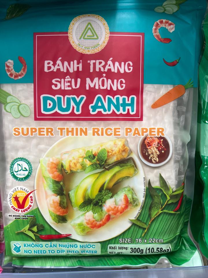 Bánh tráng Duy Anh(ko nhúng nước)-duoc-ban-tai-XUÂN SHOP VIỆT NHẬT - SMILE MART HIGASHIMATSUYAMA