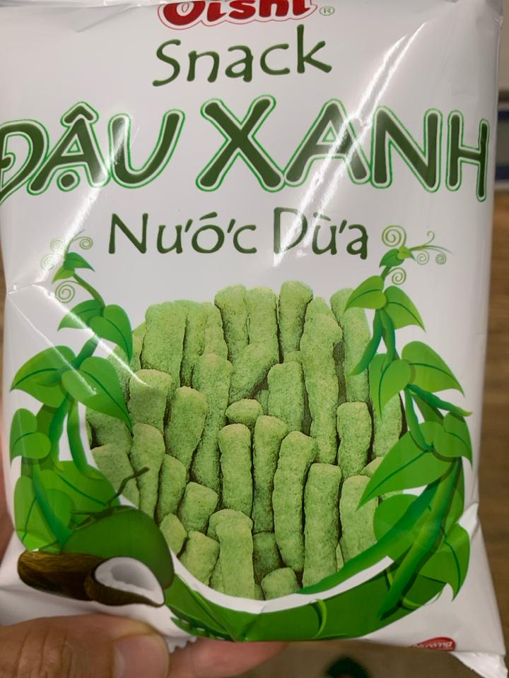 BimBim oishi đậu xanh dừa-duoc-ban-tai-XUÂN SHOP VIỆT NHẬT - SMILE MART HIGASHIMATSUYAMA