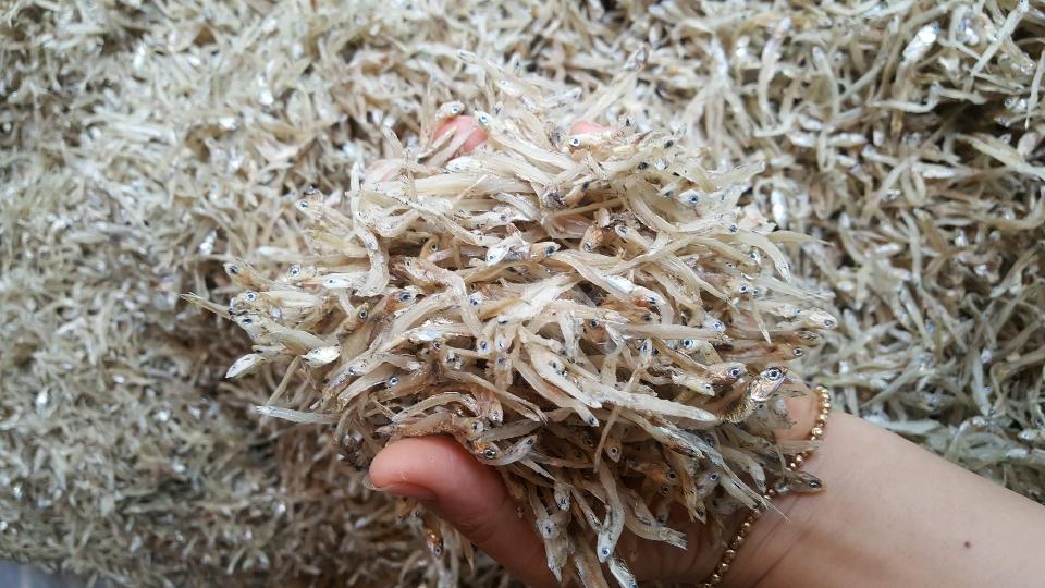 Khô cá cơm-duoc-ban-tai-Hải Sản Xuân Tiếng