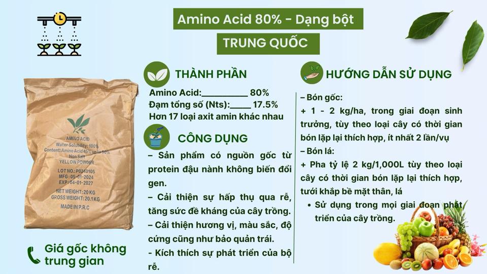Amino 80%-duoc-ban-tai-Phân-Bón-Nông-Nghiệp