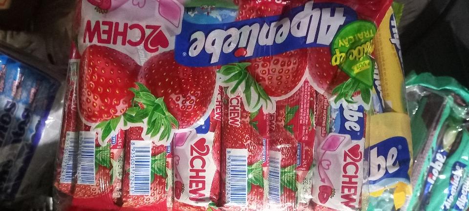 Alpenliebe dâu nềm-duoc-ban-tai-LIÊN HOÀ (PHÂN PHỐI KẸO SINGUM COOLARI, DOUBLEMINT, HUBBA, SUGUS, SOCOLA SNICKER , M&M ,TWIX,CHAO TÂN LONG AN)