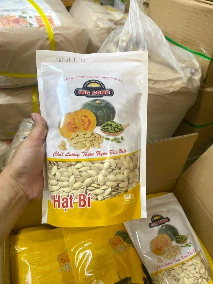 Hạt bí gói 500gr-duoc-ban-tai-MIHO FOOD