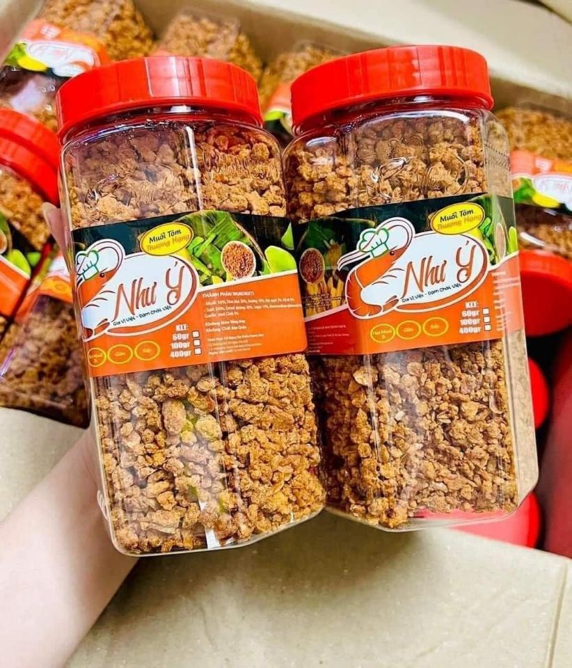 Muối tôm như ý chính hãng hũ 400gr-duoc-ban-tai-MIHO FOOD
