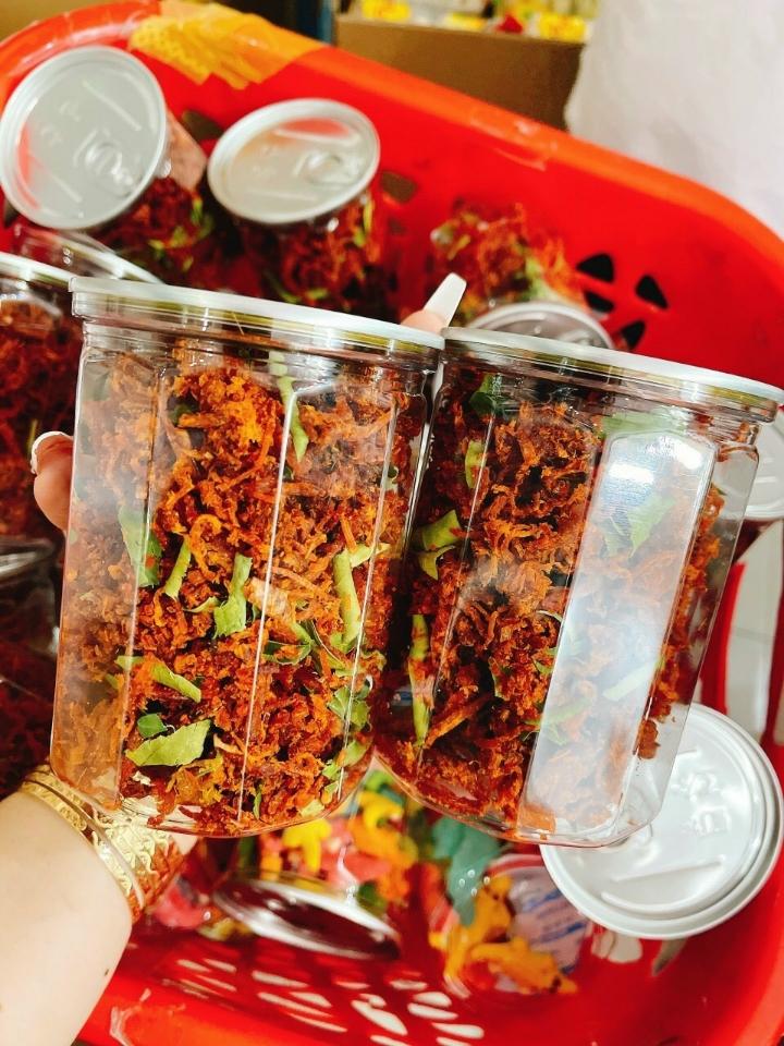 Bò xé sợi lá chanh hũ pet 350gr-duoc-ban-tai-MIHO FOOD
